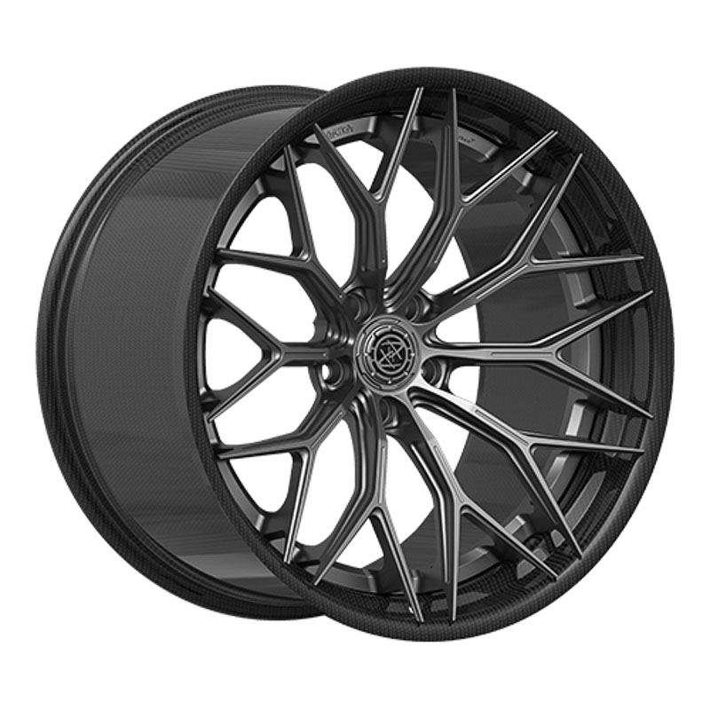 mâm xe hơi làm bằng carbon fiber